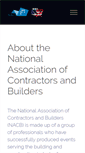 Mobile Screenshot of nationalassociationofcontractorsandbuilders.com